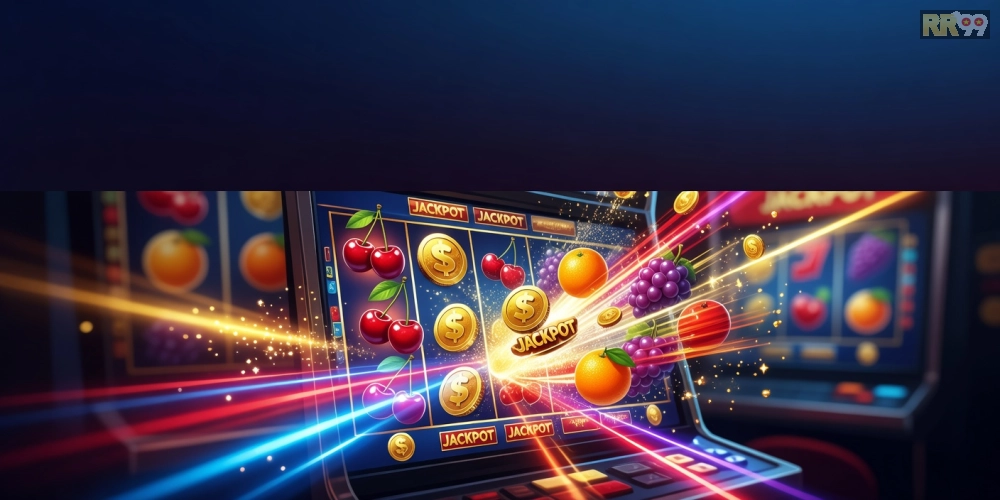 Hình minh họa cơ chế nổ hũ jackpot trong game rr99 hấp dẫn