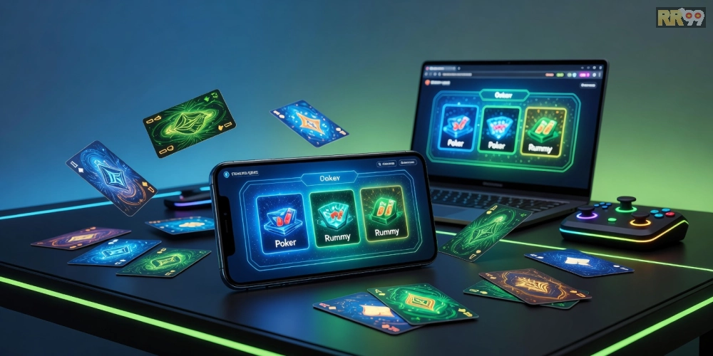 Khám phá khái niệm game bài online rr99 với giao diện hiện đại và các trò chơi phổ biến