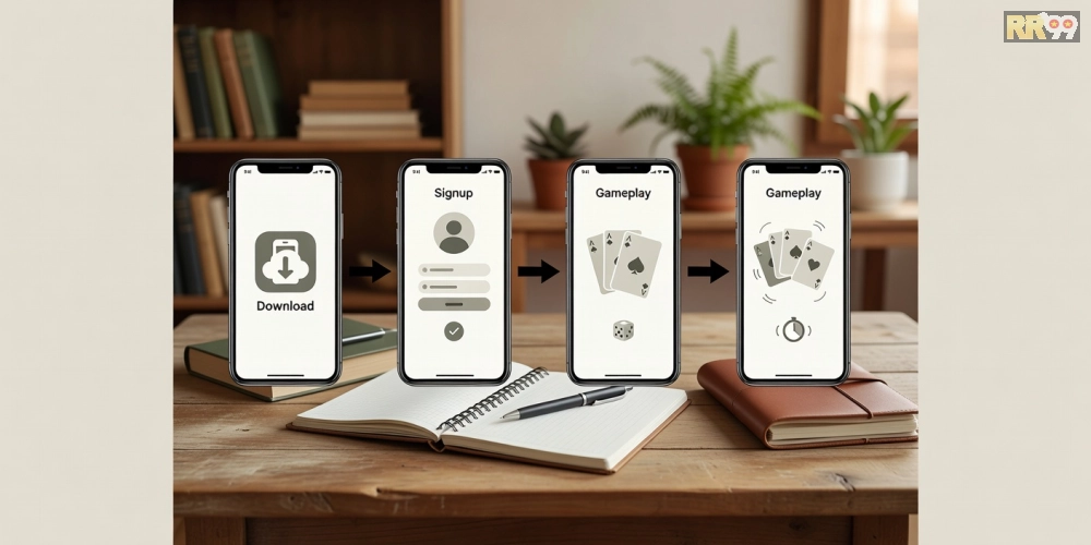 Hướng dẫn từng bước đăng ký và sử dụng tải game bài rr99