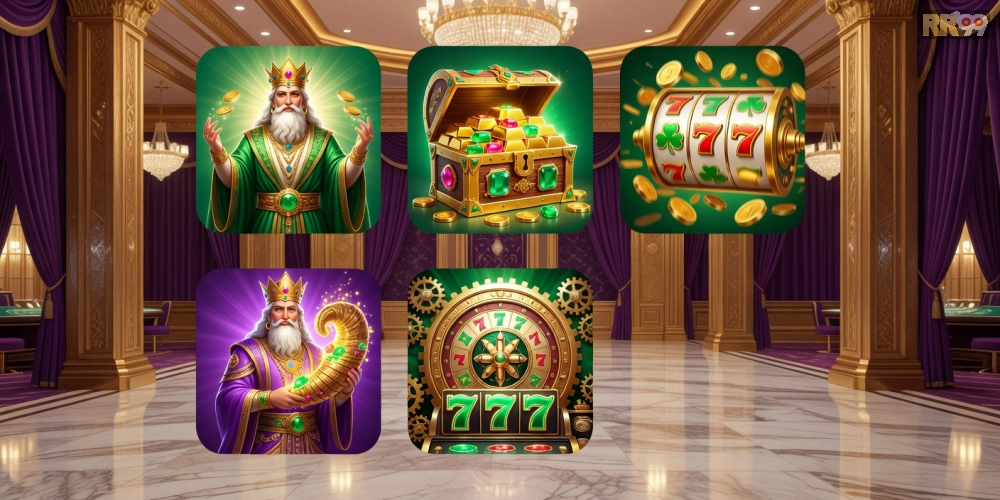 Hình ảnh top game nổ hũ rr99 với jackpot hấp dẫn năm 2025