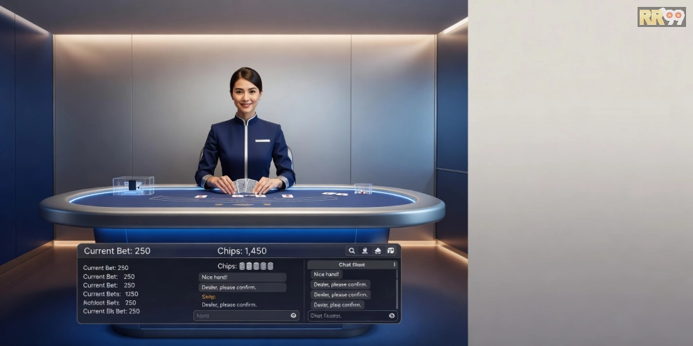 Top 2 nền tảng trực tiếp casino rr99 với giao diện thân thiện và dealer chuyên nghiệp